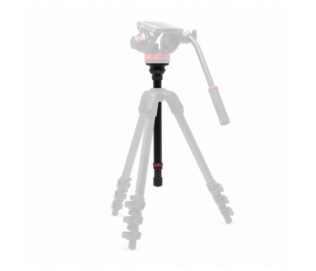 Manfrotto 055 Video Carbon Black z głowicą 502AH - 1486314 - zdjęcie 3